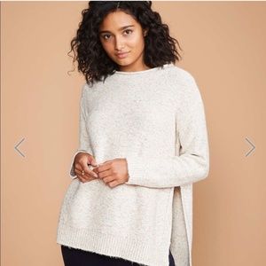 Lou & Grey Marled Roll Neck Sweater Size Extra Small